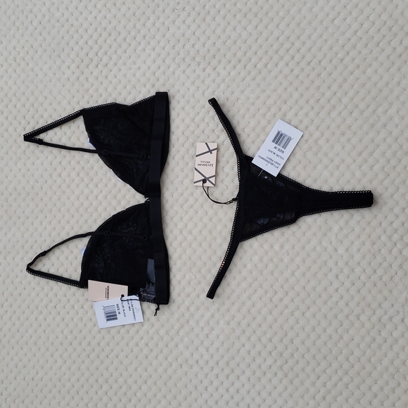 Nwt Daydream Nation Daisy Thong & Bra Set - Picture 2 of 12